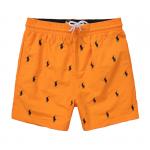 2013 shorts de plage polo ralph lauren hommes tentation polo pony orange black